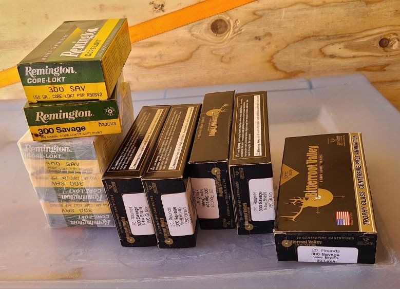 300 Savage ammo lot