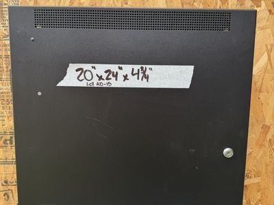 Metal enclosure cabinet