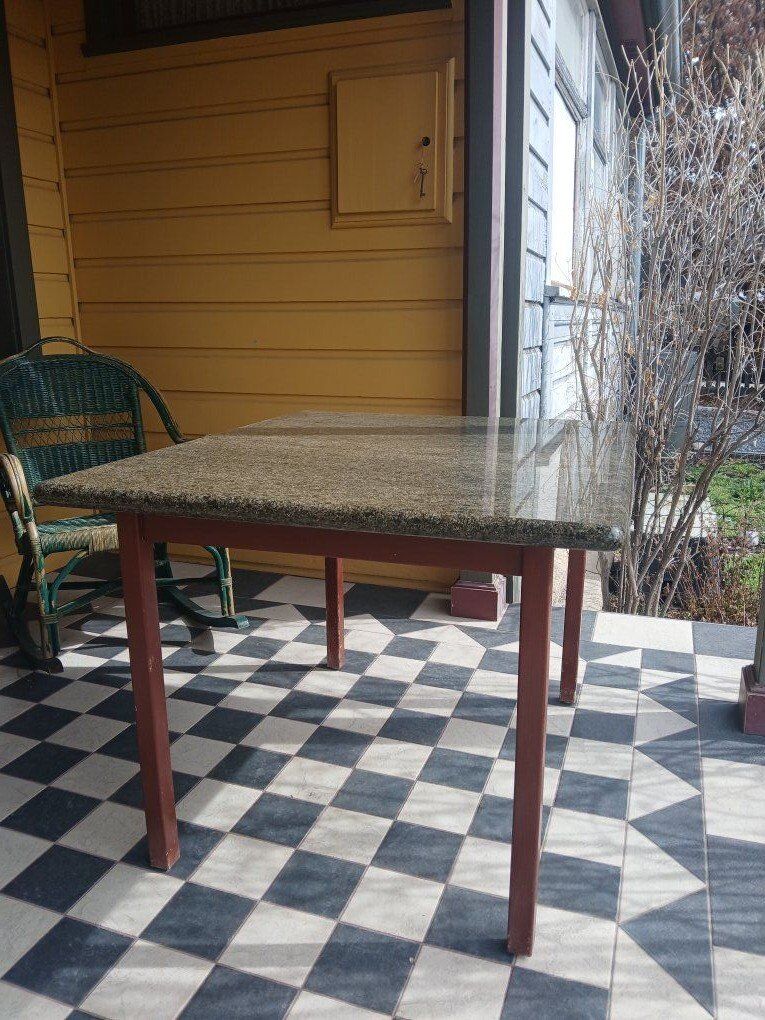 Granite top table
