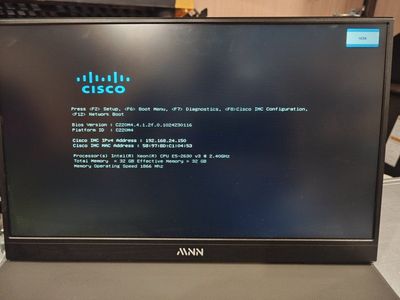Cisco C220 M4 Server Dual Xeon 32GB RAM 1.6TB RAID5 Proxmox