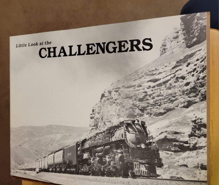 Little Look at the Challengers Train Book Used