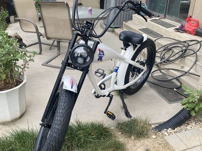 Pabst Blue Ribbon E-Bike Fat Tire Electric Bicycle Cruiser