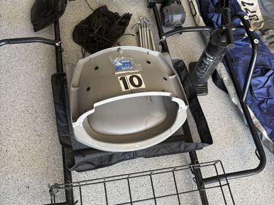 8.5 foot fishing pontoon boat.