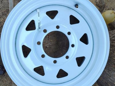 16" x 6" 8 Hole Wheel