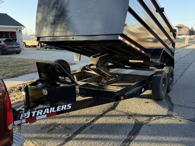 7x14 Dump Trailer For Rent