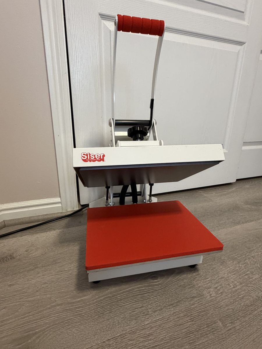 Siser Heat press