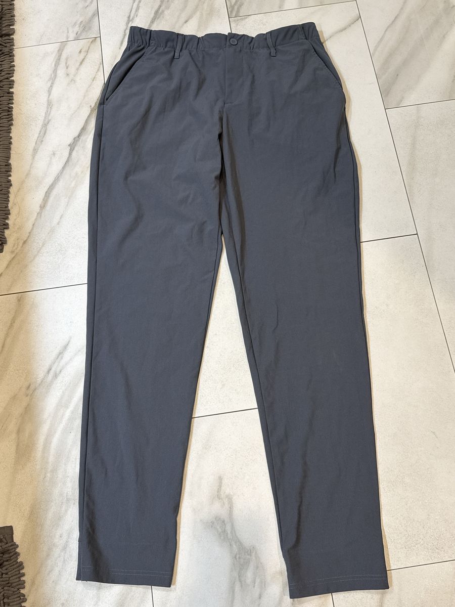 U Suck At Golf Gray Performance Jogger Golf Pants 36/34