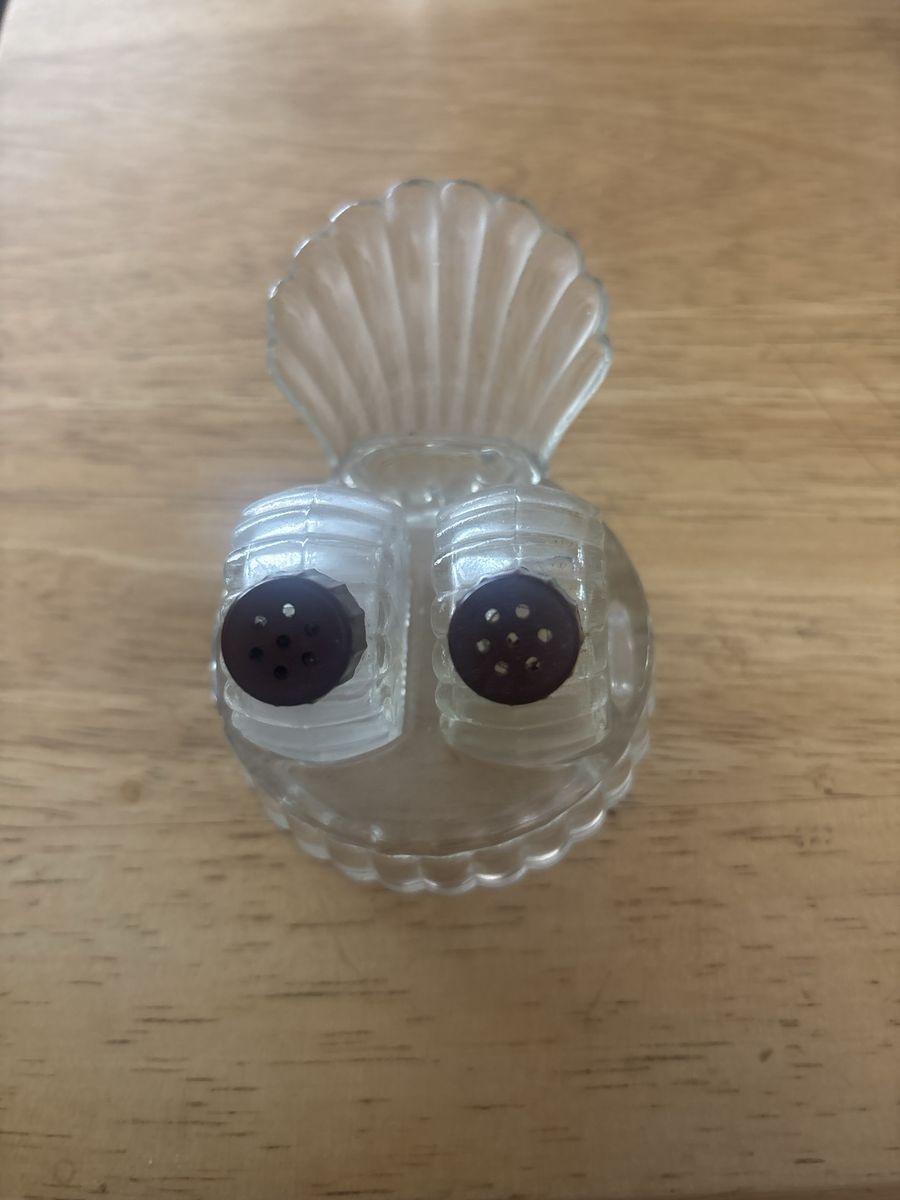 Vintage salt and pepper shakers
