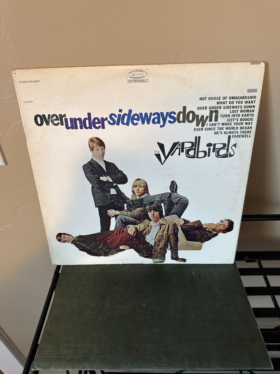 The Yardbirds - Over Under Sideways Down Vintage Vinyl LP (Epic Stereo BN 26210)