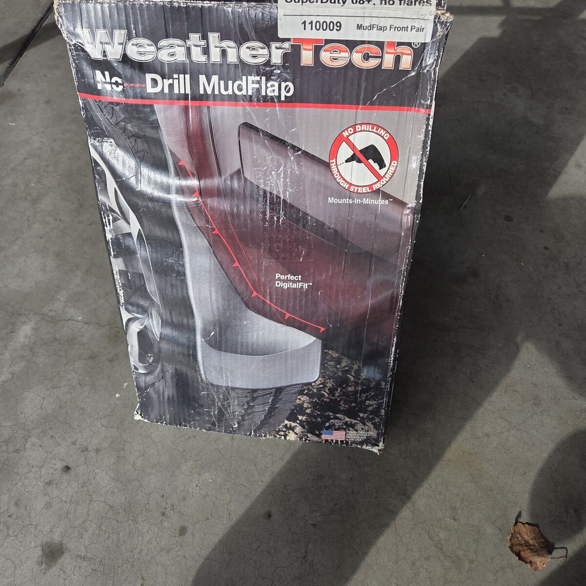 weathertech 110009 Ford F250 F350 front mudflaps