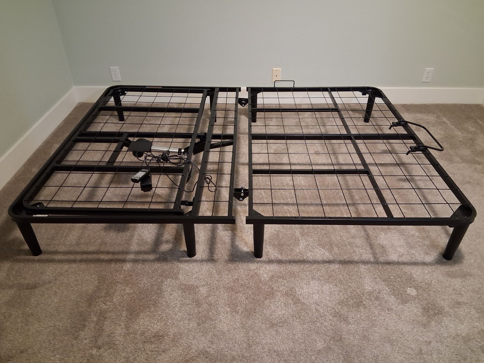 Adjustable Queen Metal Bedframe