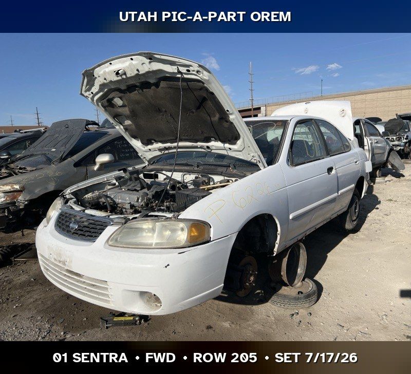 2001 Nissan Sentra Parts - UTPAP Orem