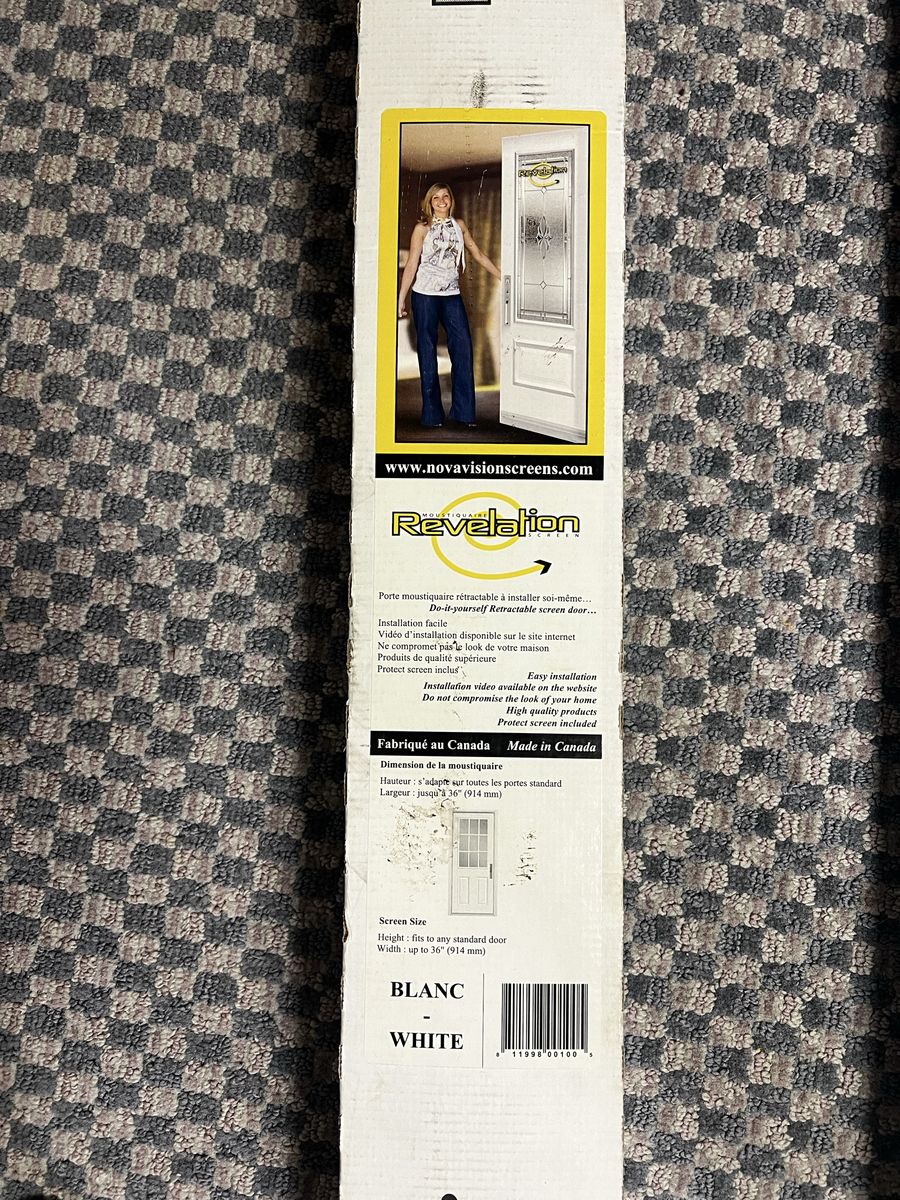 Revelation Retractable Screen Door