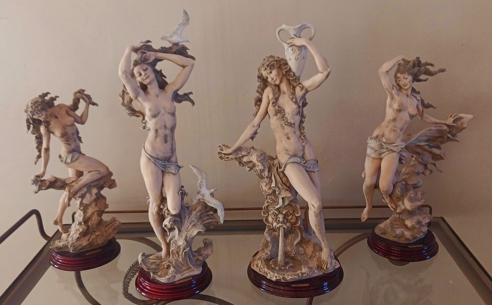 Giuseppe Armani Sculpure Set of 4