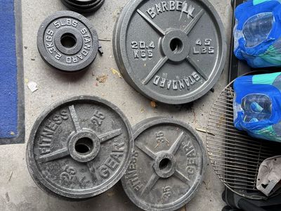 Weight Plates $1 per pound