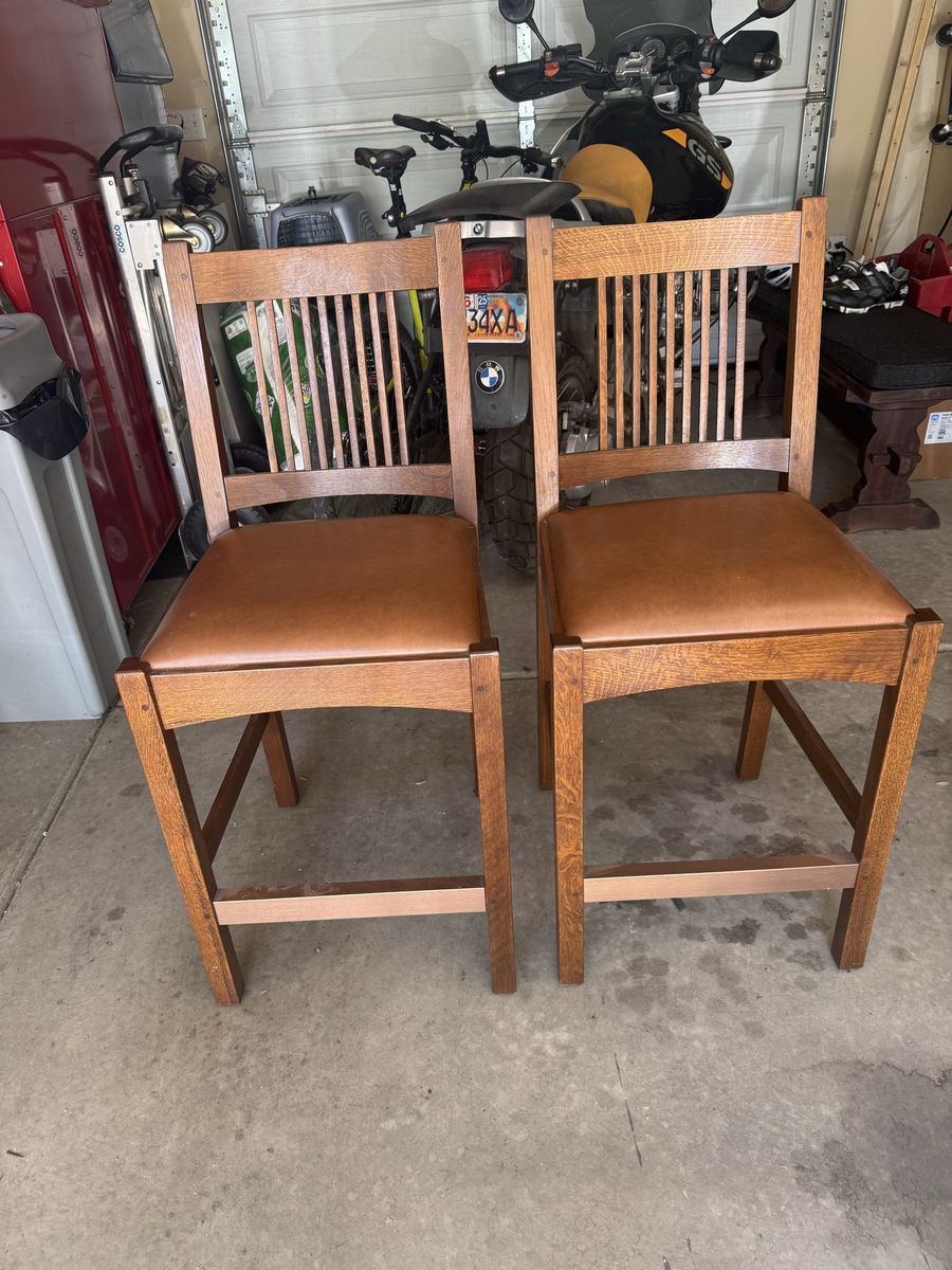 Stickley Bar Stools (2)