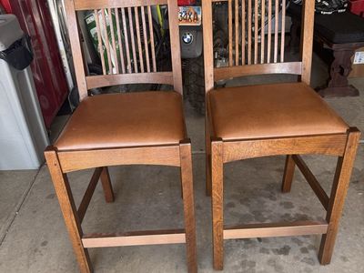Stickley Bar Stools (2)