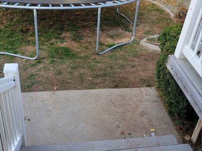 Used 14ft Round Trampoline with Mat, Springs, and Frame - Great for Outdoor Fun