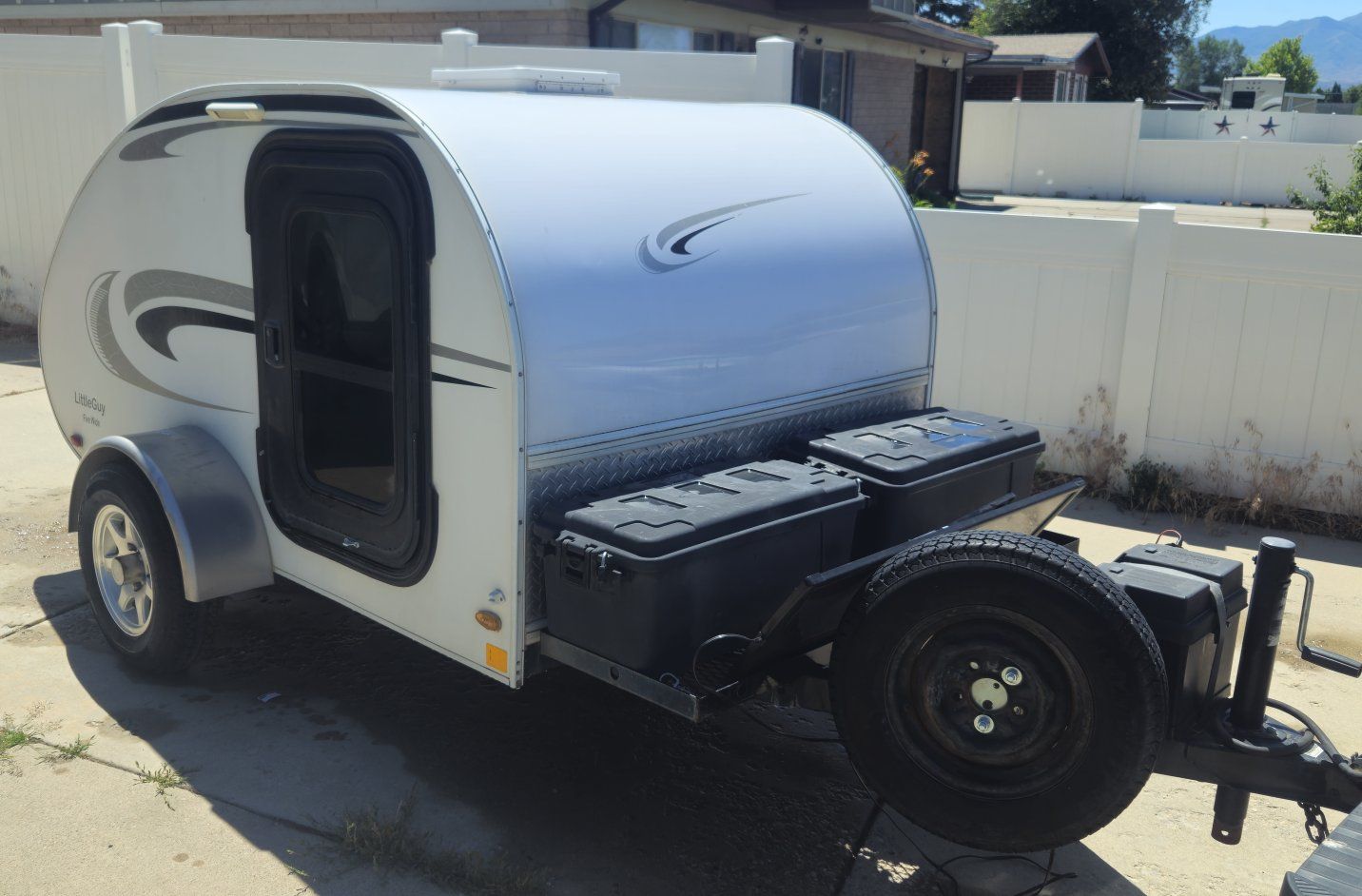 2016 Little Guy 5-Wide Teardrop Trailer