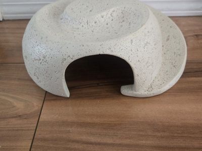 large modern stone hide
