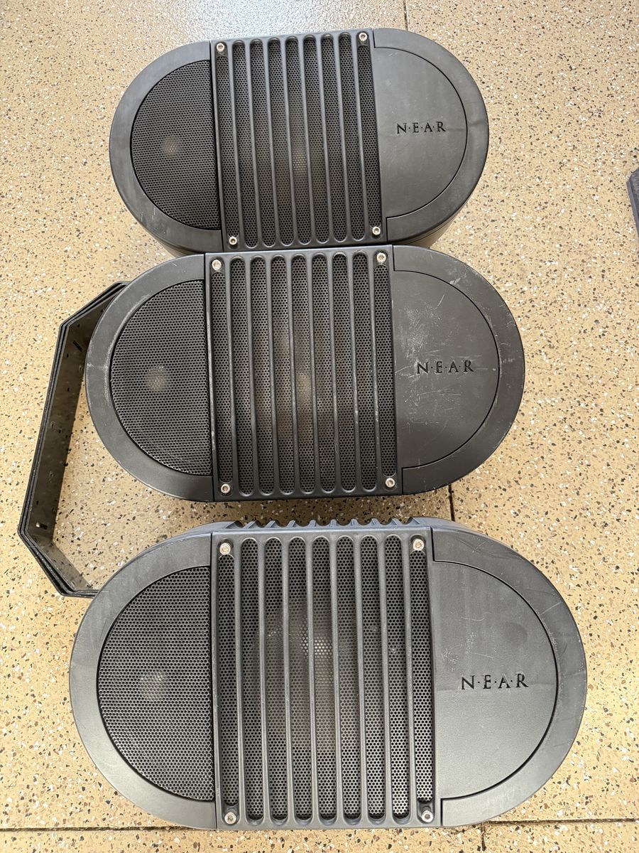 Pro Bogen NEAR Outdoor Speakers + 250W Bogen Amp