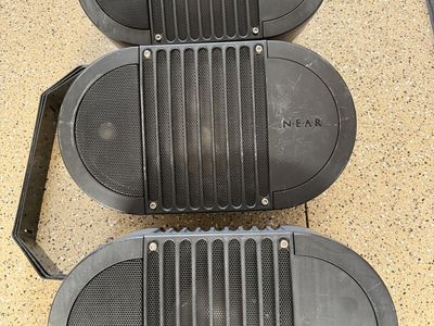 Pro Bogen NEAR Outdoor Speakers + 250W Bogen Amp