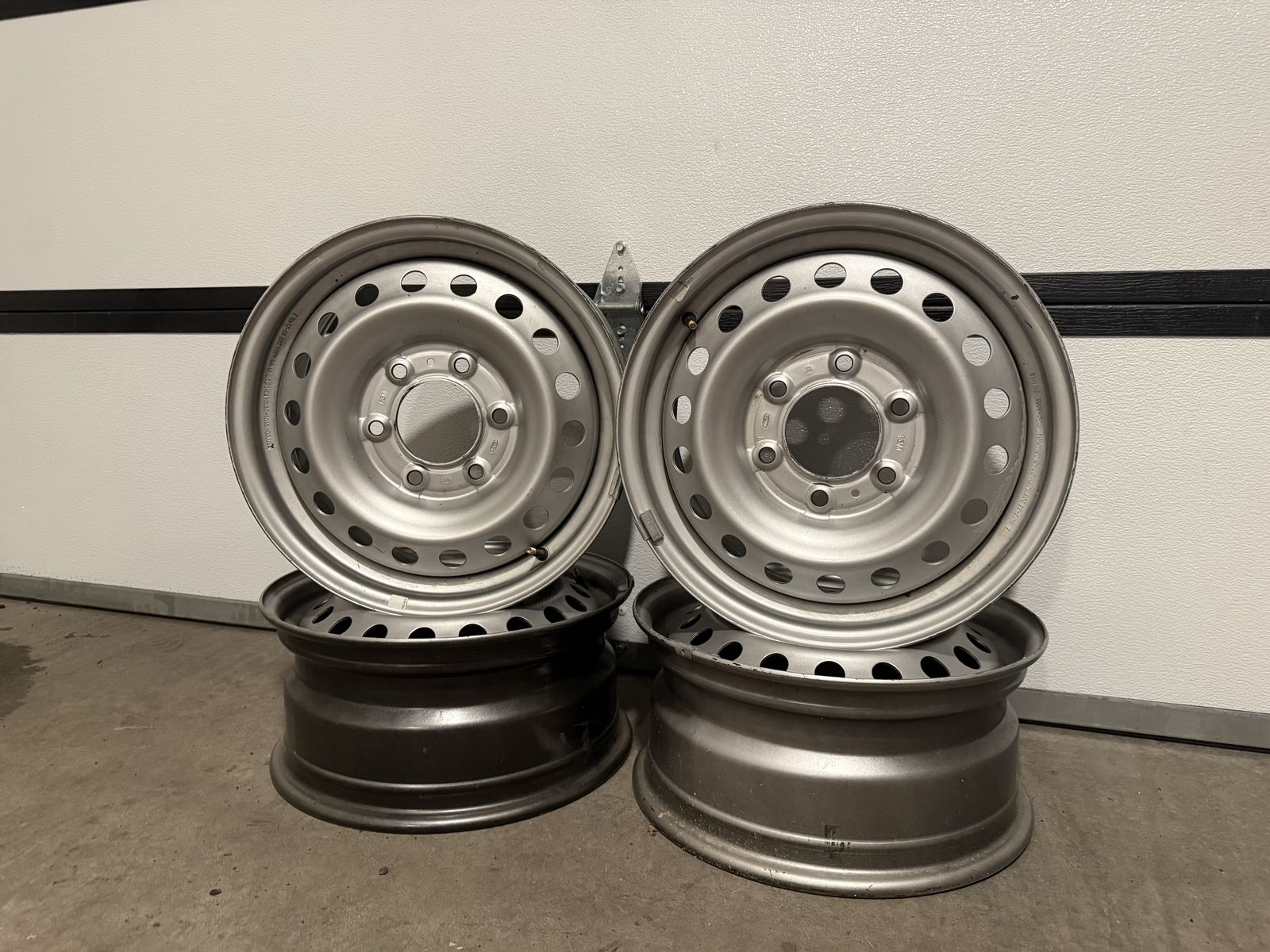 16x7 55 6x139.7 Ford Steel Wheels