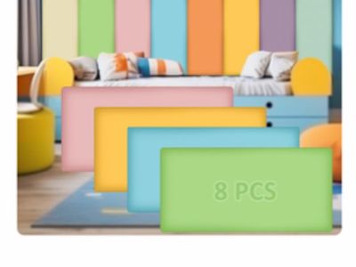 Hahafelt playroom wall padding
