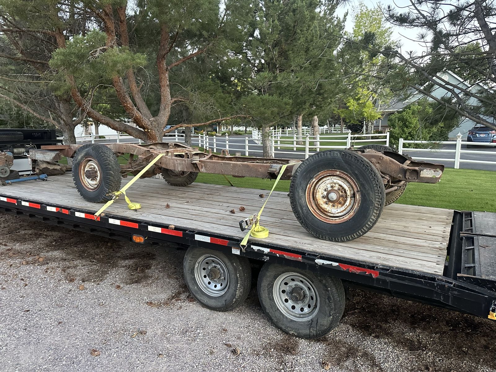 1972 GMC c20 frame