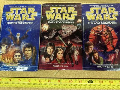 Star Wars: The Thrawn Trilogy - Timothy Zahn Paperback Set (Vol. 1-3) Heir to the Empire, Dark Force Rising