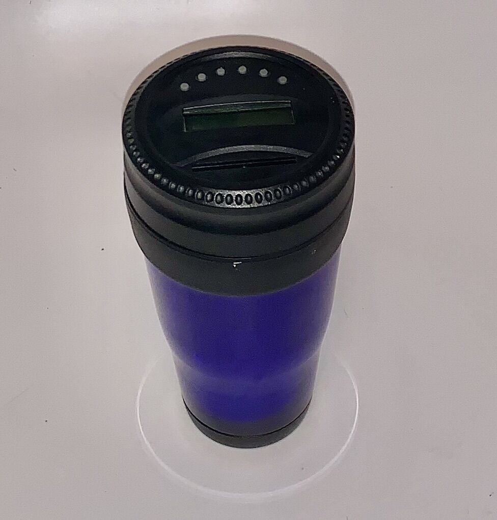 Coin Counting Cup Great For Car Or Dresser