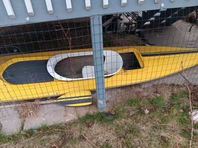 17' fiberglass kayak