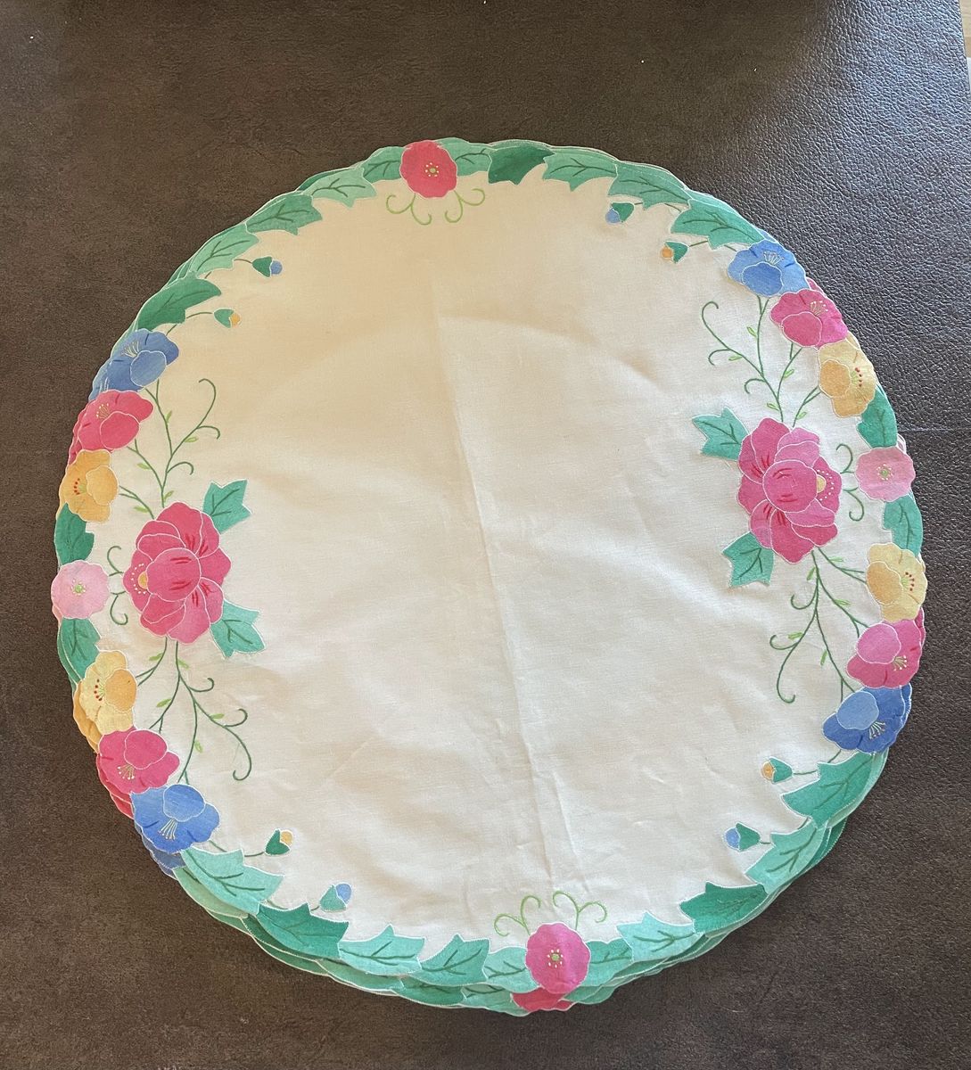 Chinese Embroidered Place Mats