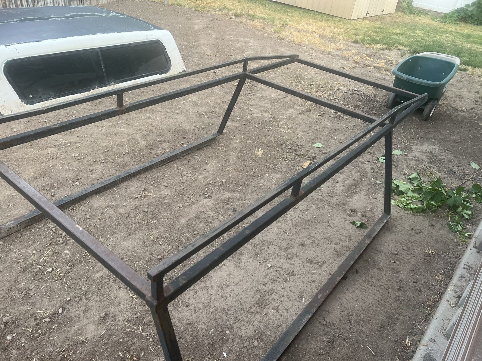 Custom Welded Truck Bed Frame Rack - Heavy Duty Metal