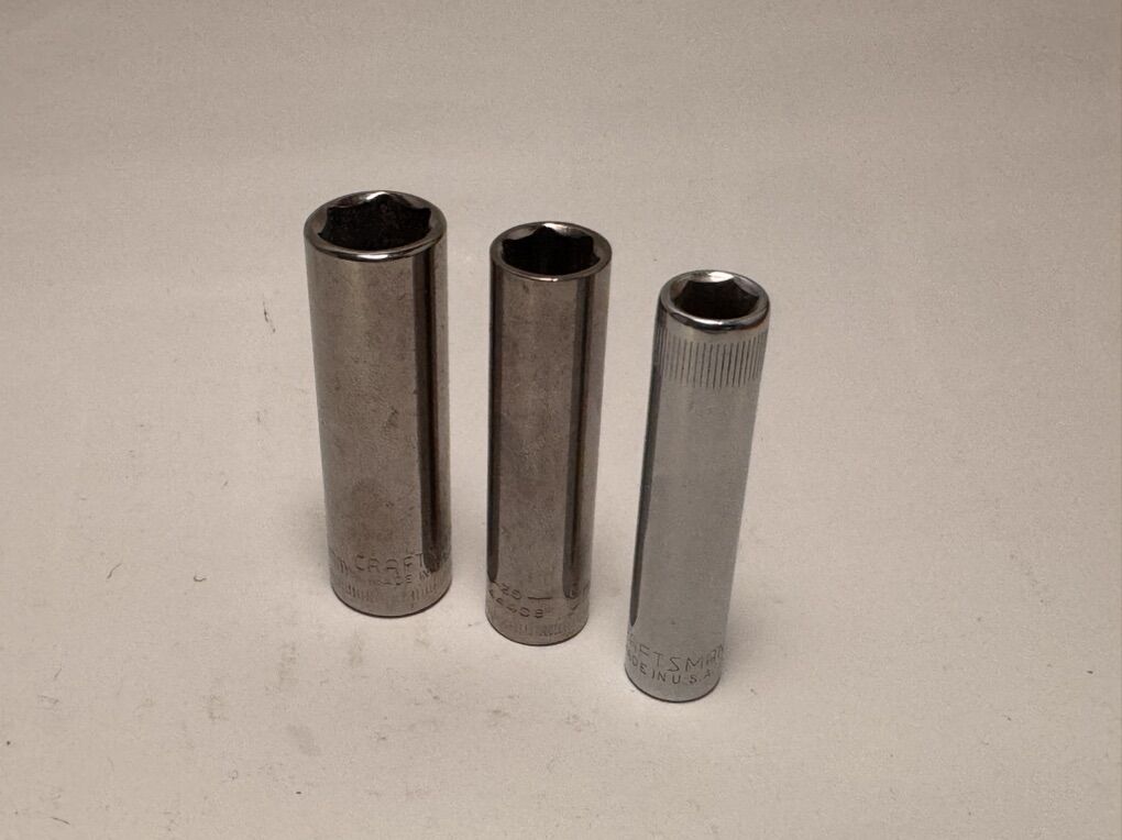 Craftsman 1/4 dr. Metric Deep Socket Tools