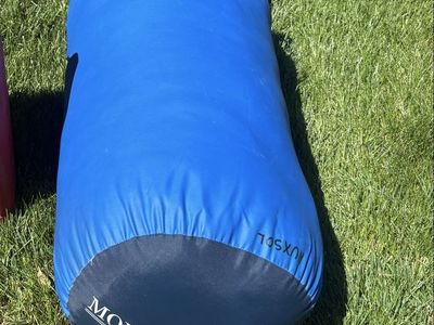 Mountain Tek Blue Sleeping Bag with Stuff Sack