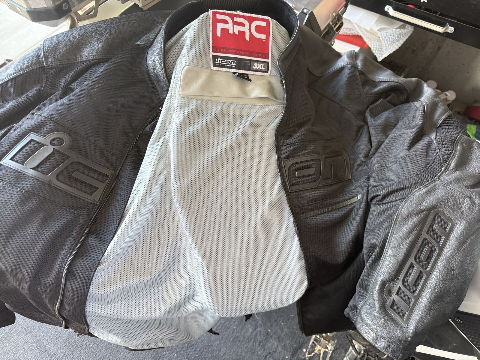 Icon Mesh Motorcycle Jacket