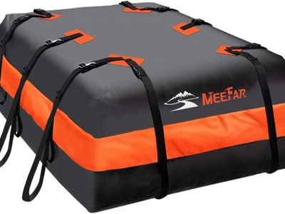 MeeFar Car Roof Bag XBEEK Rooftop top Cargo Carrier Bag 20 Cubic feet Waterproof