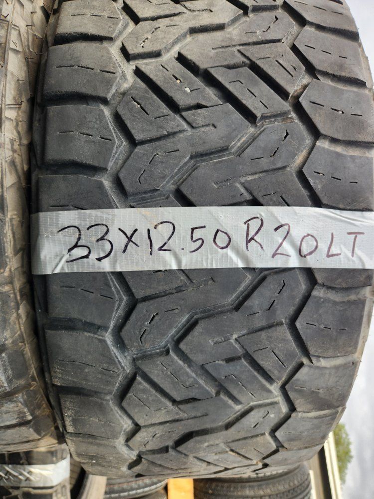 33x12.50r20 nitto recon grappler 