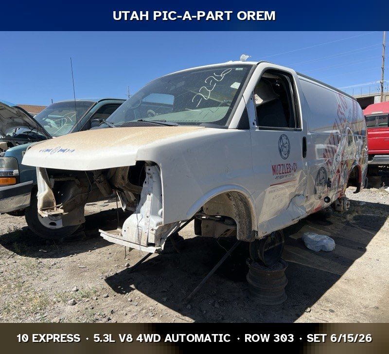2010 Chevrolet Express Parts - UTPAP Orem