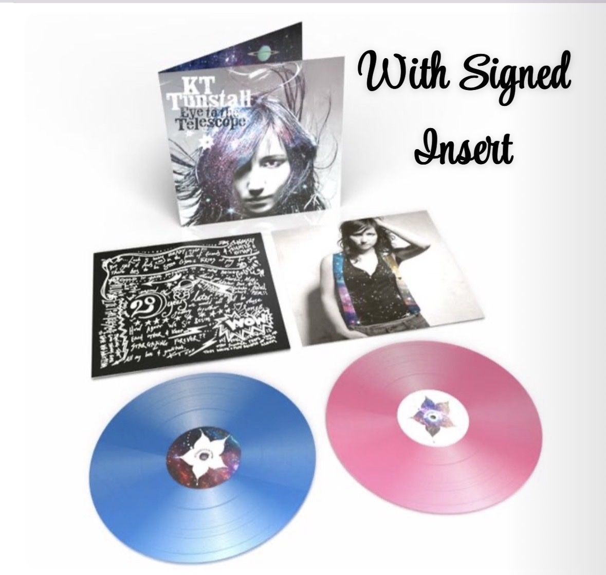 KT Tunstall-SIGNED Eye To The Telescope Vinyl