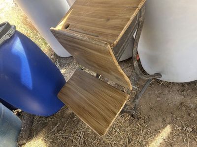 Antique school desk