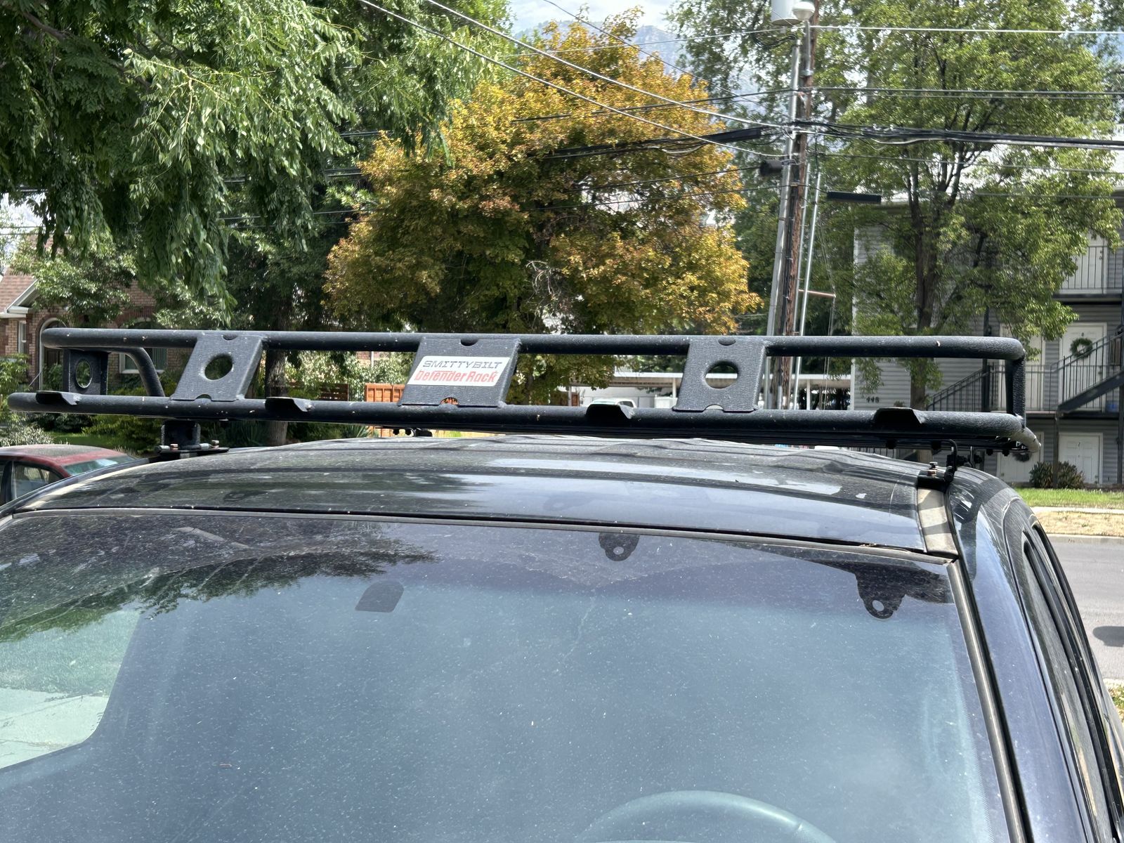 Smittybilt Defender Roof Rack 54x78 Steel Basket | 2nd Gen Toyota Tacoma 2005-2015 Bolt On