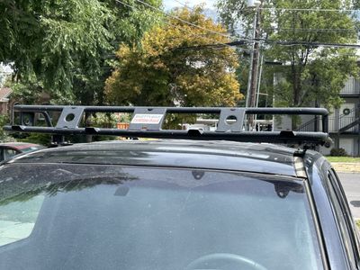 Smittybilt Defender Roof Rack 54x78 Steel Basket | 2nd Gen Toyota Tacoma 2005-2015 Bolt On