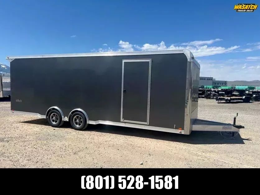 2025 InTech 8.5x24 Aluminum Enclosed Car Hauler