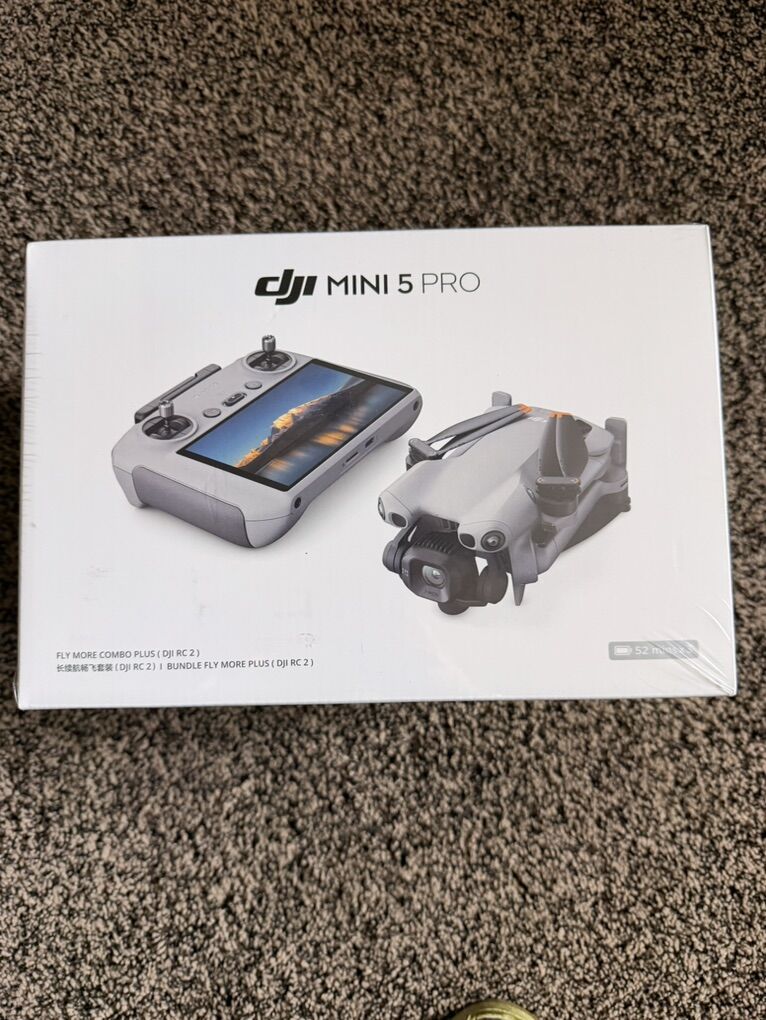 NEW! DJI Mini 5 Pro Fly More PLUS Combo!