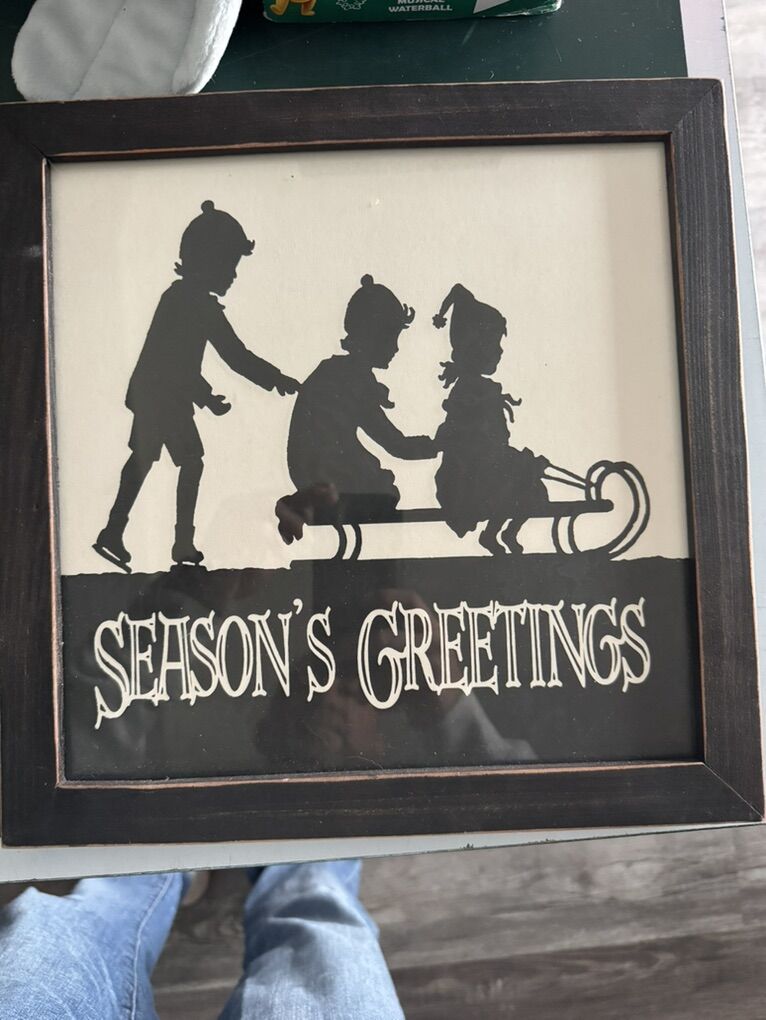 Seasons Greetings Sign