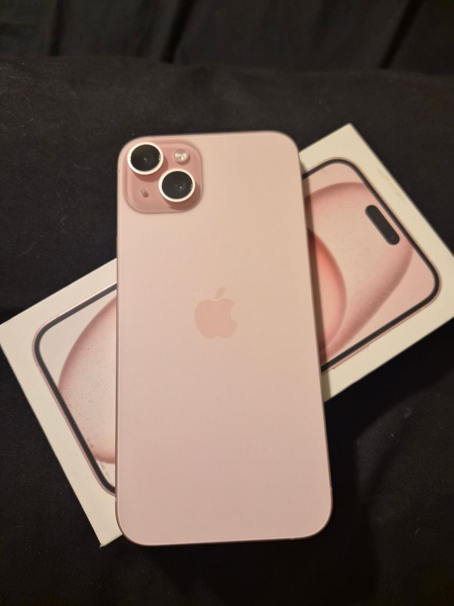 Unlocked Pink iPhone 15 Plus 128gb
