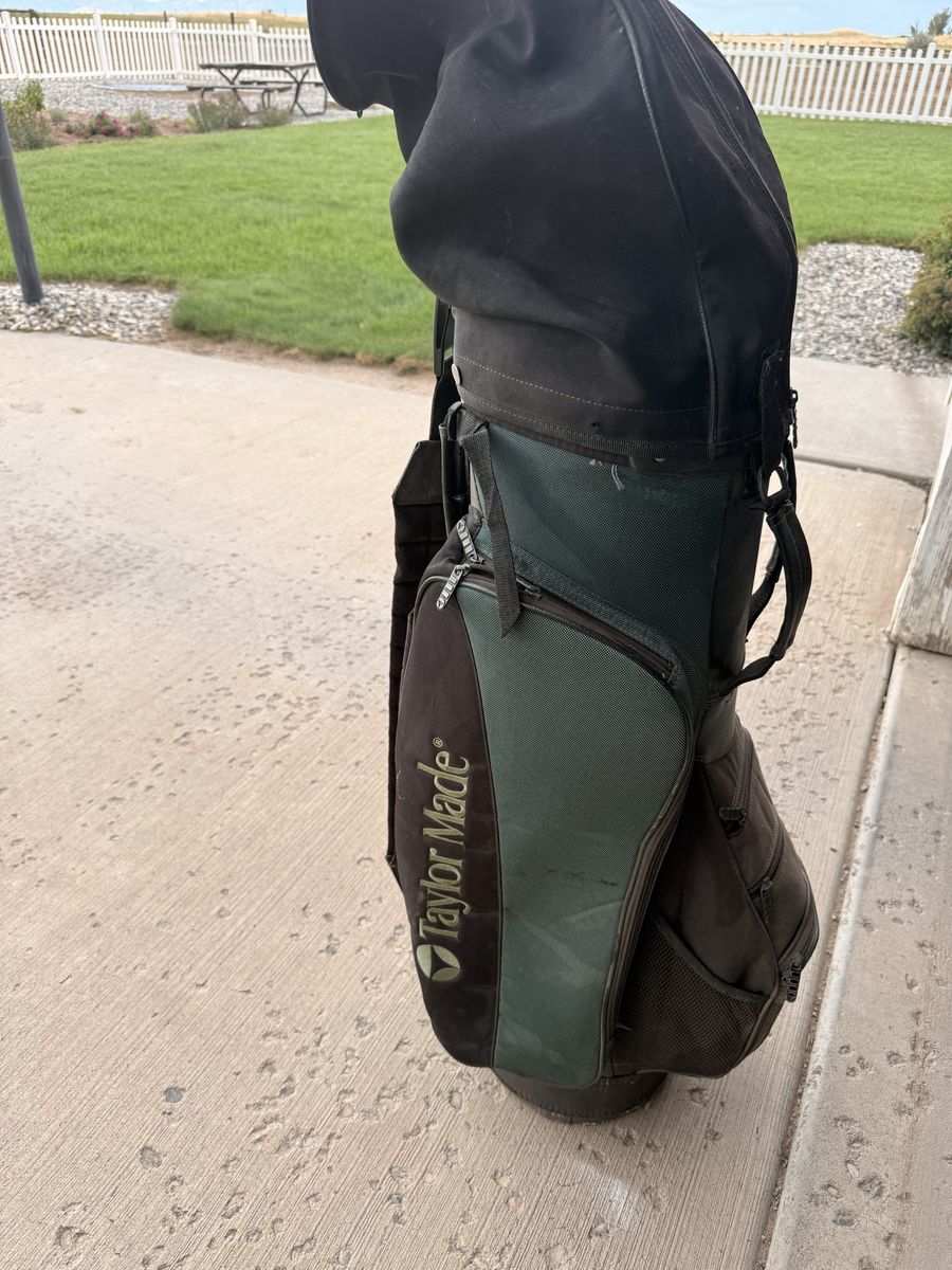 Golf Clubs and Bag