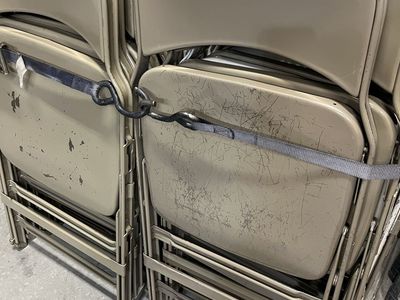 Metal folding chairs
